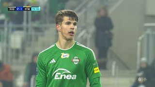 Luka Vuskovic impressive performance vs Stal Mielec [upl. by Jerrol]