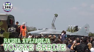 Ratna avijacija vojske Srbije na aerodromu Batajnica [upl. by Perron]