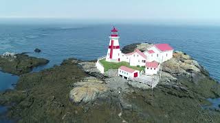 Short Film of East Quoddy Head Harbor Lighthouse Campobello Island 2019 visitcampobelloislandcom [upl. by Dearden822]