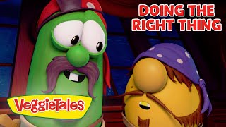 VeggieTales  Doing The Right Thing  30 Steps to Being Good Step 22 [upl. by Novanod]