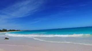 Double Bay Beach4K Eleuthera Bahamas [upl. by Ahsiki]