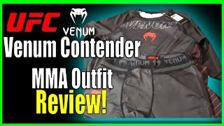 Venum Contender 50 Rashguard and Tights MMA Workout Training Gear Review [upl. by Azar]