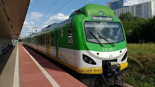 050716 Przejazd EN57AKM1640 KM na trasie Warszawa Gdańska  Sochaczew [upl. by Eolcin]