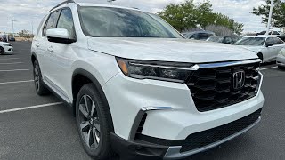 2024 Honda Pilot Touring  Platinum White Pearl  Walkaround [upl. by Cesaro]