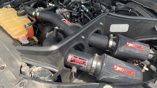 27 EcoBoost Turbo Whistle and Flutter with Injen Intake [upl. by Fisoi142]