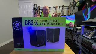 Mackie CR3X Creative Reference Monitors Unboxing And Review [upl. by Daveen]