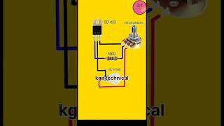 Dc 12v Light Dimmer Circuit diagram shorts [upl. by Damha]