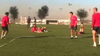 55º ENTRENAMIENTO SEVILLA ATLETICO 1213 [upl. by Retsehc]