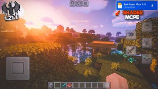 Great Shader Minecraft PE 1211 ❣️  Shader MCPE 121  No Clickbait [upl. by Niamart]