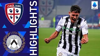 Cagliari 04 Udinese  A Deulofeu brace helps Udinese to an away win  Serie A 202122 [upl. by Ahsym]