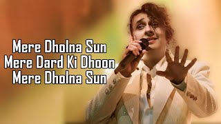 Mere Dholna 30 LYRICS  Bhool Bhulaiyaa 3  Kartik Aaryan  Sonu Nigam  Amaal Pritam Sameer [upl. by Yenmor]