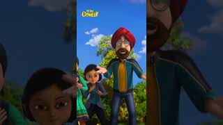 Motu Patlu Shorts  Flying Monkeys  05  Hindi Cartoon New Shorts  Wow Kidz Comedy [upl. by Alane864]