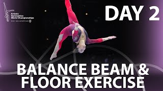 Women’s Apparatus Finals Balance Beam  Floor Highlights [upl. by Fennie]