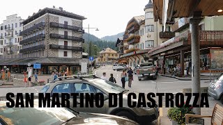 SAN MARTINO DI CASTROZZA  ITALY  WALKING TOUR [upl. by Gruber]