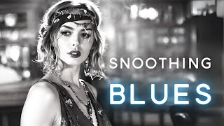 Elegant Slow Blues Guitar  MRelaxing Blues Night amp Slow Music for Relaxation Cooling Your Soul [upl. by Yslek]