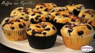 Recette de Muffins aux Myrtilles [upl. by Ten]