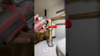 ASMR created by 114 copper propress fittings and the propress tool plumberjohn plumbing [upl. by Upton]