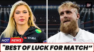 Jutta Leerdam DESTROYS Jake Paul After He BACKS OUT of Mike Tyson Fight [upl. by Belva]