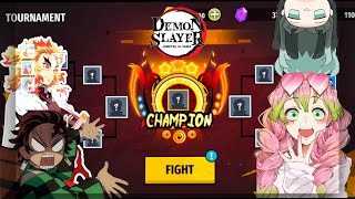 DEMON SLAYER TOURNAMENT 👑Demon slayer game [upl. by Noteloc]