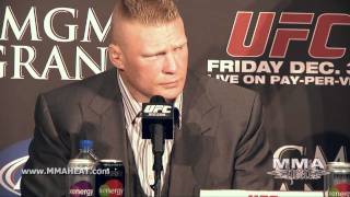 UFC 141 Lesnar vs Overeem PreFight Press Conference Complete and Unedited [upl. by Aramoj]