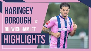 HAMLET HIGHLIGHTS Haringey Borough vs Dulwich Hamlet  FAC First Qualifying Round Replay  5923 [upl. by Etak]