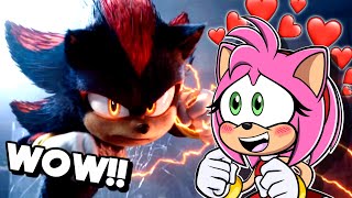 Sonic Movie 3 Trailer  Amy REACTS [upl. by Pooi135]