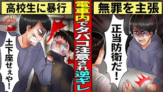 【実話】電車内タバコ注意逆ギレ暴行事件が映し出す日本の闇…【犯人 ツイッター 注意 違法】 [upl. by Sontag558]