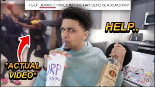 I WAS JUMPED TWICE IN ONE DAY BEFORE A ROADTRIP Reacting To Mobsta Storytimes Sip amp Spill [upl. by Darees910]