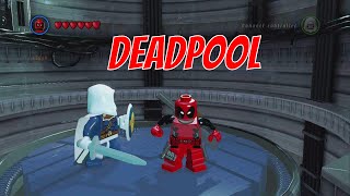 LEGO Marvel Superheroes  Deadpool Gameplay and Unlock Location [upl. by Drofxer]