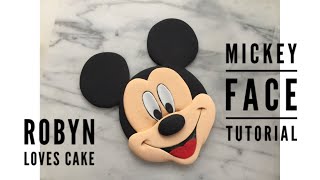 Mickey Face Tutorial [upl. by Zulch]