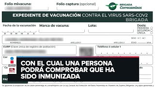 ¿Cómo obtener el certificado de vacunación covid [upl. by Francesco]