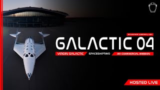 LIVE Virgin Galactic 4th Commerical Launch [upl. by Iarised]