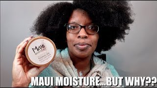 Maui Moisture Volcanic Ash Hair amp Scalp Mask  NOPE [upl. by Nuavahs45]