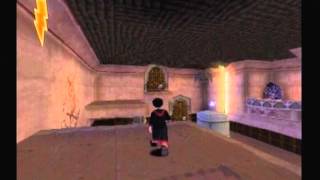 Harry Potter Philosophers Stone PS1 Walkthrough Part 2 Rescuing Hedwig amp Flying Class [upl. by Keary601]