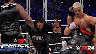 WWE 2K24 Why Roman Reigns Stopping The Bloodline Is A Good Thing [upl. by Toogood]