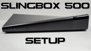 Slingbox 500 Howto Setup [upl. by Lrat]