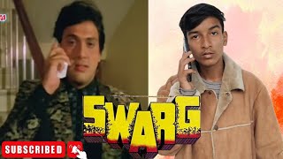 swarg movie scene  स्वर्ग फिल्म का सीन  ABHINAV SHARMA [upl. by Pirnot]