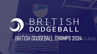 British Dodgeball Championship 2024  Highlights Montage [upl. by Annahtur]