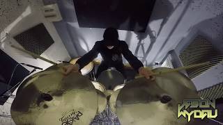 BENIGHTED  Reptilian DRUM COVER [upl. by Yelhs]