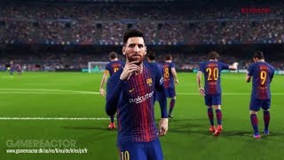 PES 18 PS3 OFFICIAL GAMEPLAY [upl. by Esenej336]