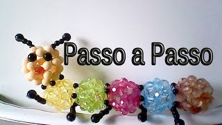 Centopeia de Miçangas Passo a Passo [upl. by Enileve714]