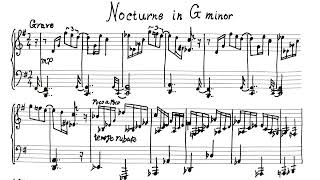 Nocturne in G minor  Composed by me  DCH [upl. by Quenby]