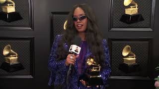 HER OneOnOne Interview  2022 GRAMMYs [upl. by Smoot]