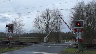 Bahnübergang Gildehaus  Railroad Crossing  Spoorwegovergang D [upl. by Davy]