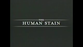 quotThe Human Stainquot 2003 VHS Movie Trailer [upl. by Ader]