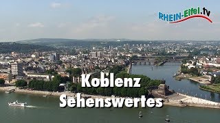 Koblenz  Stadt  Sehenswürdigkeiten  RheinEifelTV [upl. by Nnylyak]