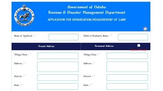 online demarcationOdishaland demarcation mobile se kese karen [upl. by Groh]