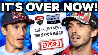 HUGE NEWS For Marc Marquez After Ducatis Bagnaia BRUTAL STATEMENT at Misano  MotoGP News [upl. by Aihsenet214]