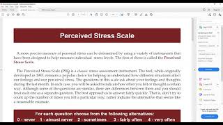 Unpacking the Perceived Stress Scale [upl. by Ginsberg399]