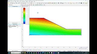 Stability of Slope using FEA method in slide2 to estimate the Phreatic Surface [upl. by Godric]